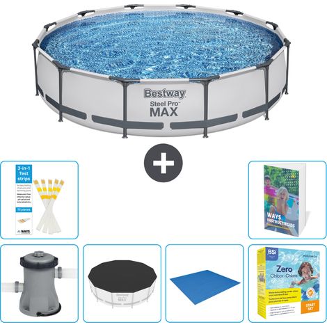 Bestway Steel Pro MAX Rund - 366x76 cm - 7-teilig S198