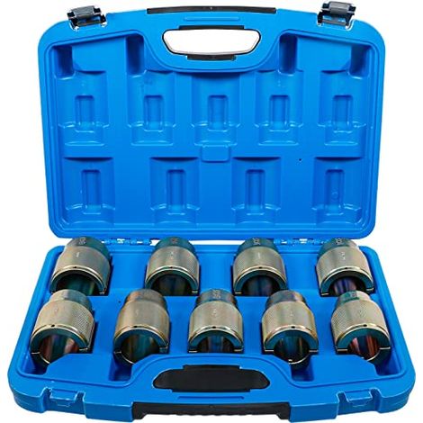 BGS Set attrezzi per montaggio paraolio forcella moto 9 pz. - 8474 (1/4)