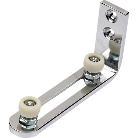 Guide de sol pour porte de grange coulissante réglable (1/5)