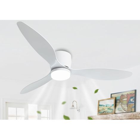 100cm Grand Ventilateur Plafond Avec Lumiere Et Télécommande Lustre Ventilateur De Plafond DC Réversible LED Silencieux Plafonnier Ventilateur Trois Couleurs Pour Salon Chambre-B42in (1/5)