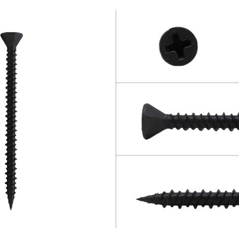 Schnellbauschrauben Grobgewinde 3,9 x 55 mm - 1000 Stück