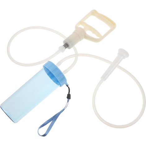 Kit de Traite Manuelle pour Brebis et Chèvres 500 G Dispositif d'Aspiration Portable avec Pompe Manuelle Accessoire de Traite pour Animaux de Ferme Équipement Léger et Facile à (1/5)
