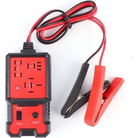 Testeur de relais automobile, testeur de relais automobile électronique 12 V outil de vérificateur de batterie de Diagnostic de voiture automatique (1/5)