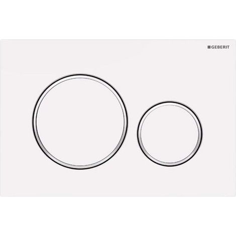 Applies to Geberit Sigma20 actuator plate for dual flush, (115.882.01.1) (1/3)