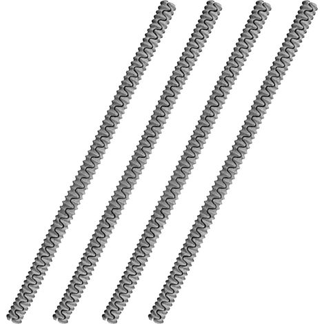 4 Pièces Bouclier Grille, Silicone Flexible 36cm, Découpable, Protection Four Micro-ondes Cuisine (1/5)