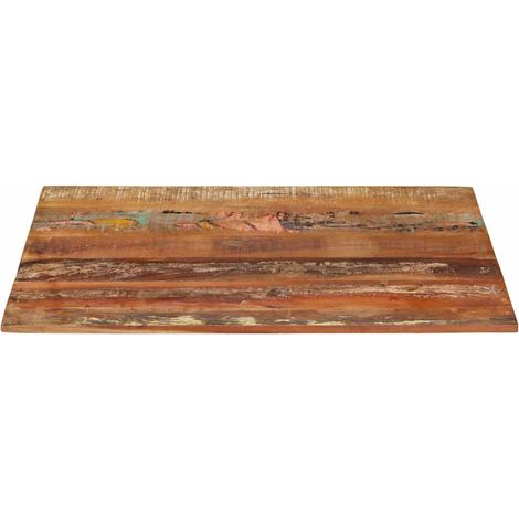 Dessus de table  Dessus de bureau  Plateau de table rectangulaire 70x90 cm 15-16 mm Bois récupéré