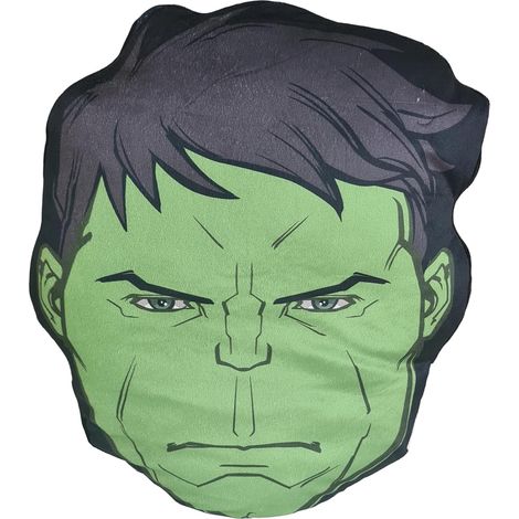 Cuscino Marvel Avengers Hulk 3D Peluche Sagomato Per Bambini (1/5)