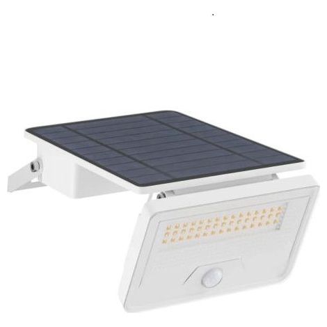 PROIETTORE A RICARICA SOLARE LED 8W 4000K 1600LM IP65 SKY SOLAR SENSOR BENEITO (1/3)