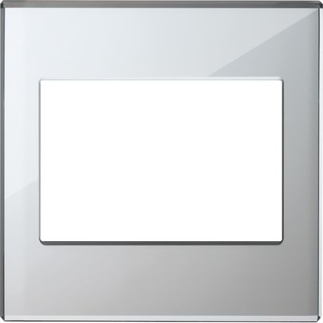 VIMAR - 22648.75 Placca 3M BS argento ghiaccio