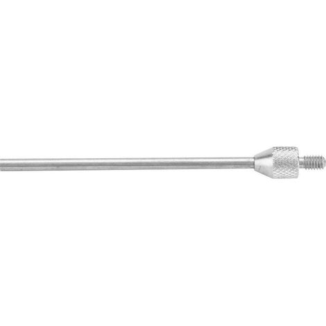 Tige indicateur cadran – M2.5 – acier tungstène – plat – R2.0x40 – point aiguille (1/5)