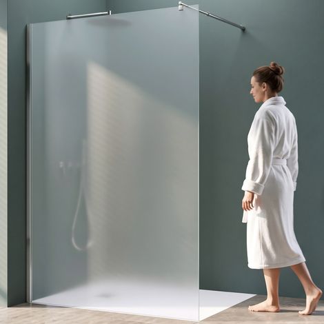 Mai & Mai Duschwand für Dusche Duschabtrennung 120x200cm Walk-In Dusche ESG-Sicherheitsglas 8mm NANO Glas BRAM1 Bremen1VS (1/5)