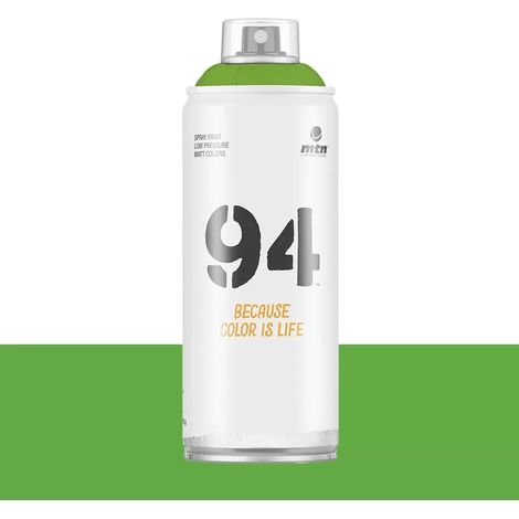 Bombe de peinture aérosol MTN 94 Vert Hulk (RV-280) 0,4 L (1/2)