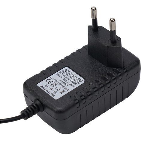 Chargeur Secteur 100-240 V pour Aspirateur pour Série WV, Prise UE. (1/4)