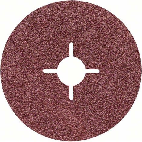 Bosch Fiberschleifscheibe R444, Expert for Metal. Für kleine Winkelschleifer - 2608607250 (1/5)