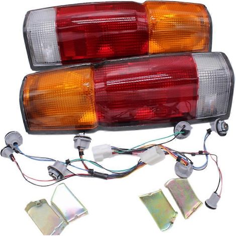 Boîtier de feu arrière de voiture, feu stop arrière, coque NI2800103 NI2801103 pour Nissan D21 Pickup 1986-1994 (1/5)