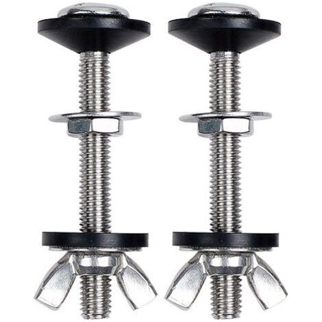 2 Pack Stainless Steel Flush Tank Screws for Flush Tank on Toilet Bowl (1/5)