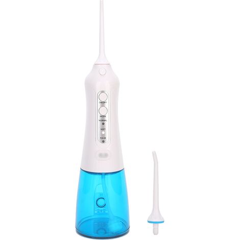 Hydropulseur électrique rechargeable portable pour le nettoyage des dents et l'hygiène buccale (1/5)