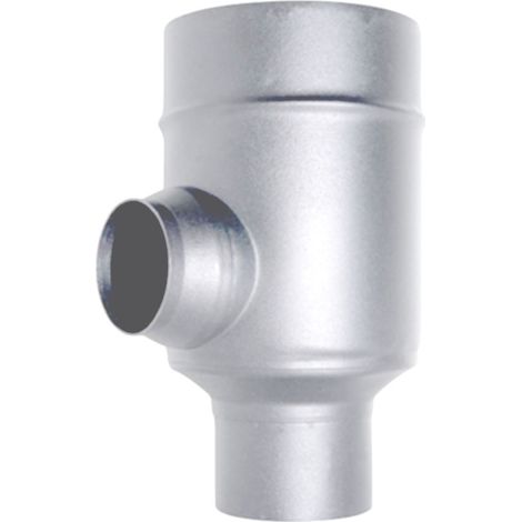 Canna fumaria tubo coassiale INOX elemento sdoppiatore D. 80/125 CE stufa pellet  Made in Italy