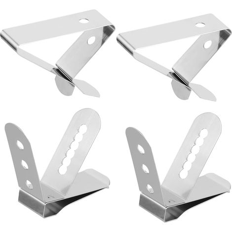 NUOBESTY 4 pièces Lot de Pinces Thermomètre Inox pour Barbecue (1/5)