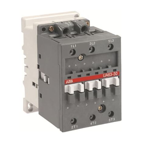 Contacteur ABB série 1SBL37, 3 pôles , 3 fonctions NO, 63 A, 220 230 V c.a. ( Prix pour 1 )
