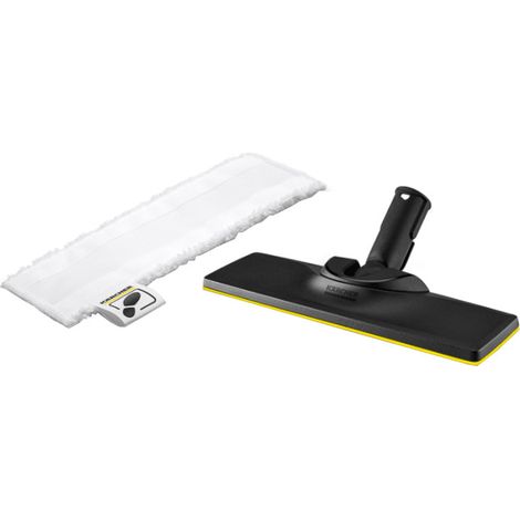 Brosse de sol easyFix avec chiffon microfibre d'origine (28632670, 2.863-267.0) Nettoyeur vapeur KARCHER