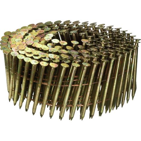 Chiodi ad anello piatto zincati - Ø 2,5 X 70 mm - Confezione da 7200 - SENCO - BL26AXBF