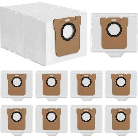 Sac à poussière de rechange pour aspirateur robot Dreame L10S Ultra/L10 Ultra/Xiaomi X10+ : spécifications de collecte de poussière haute efficacité (1/5)