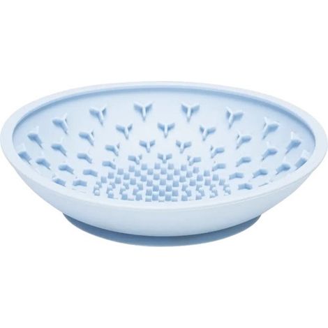 Beeztees Hundeleckschale Silikon Ø 19 cm blau Leckmatte (1/3)