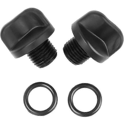 Lot de 2 bouchons de tuyau de pompe de piscine R0446000 avec joint torique, compatibles avec les pompes de filtration, les surpresseurs et les purificateurs d'eau (édition 0822). (1/5)