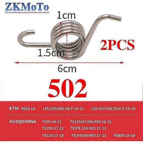 Motorrad-Fußrasten, Fußrastenfeder für KTM EXC EXCF XC XCF XCFW 125 200 250 300 530 Freeride SX85 SX125 SX250 SXF-502
