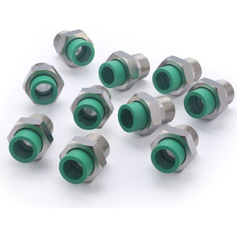 Racor PPR macho QUICK PLOMBERIE 3/4 - Ø20 (x10) (1/5)