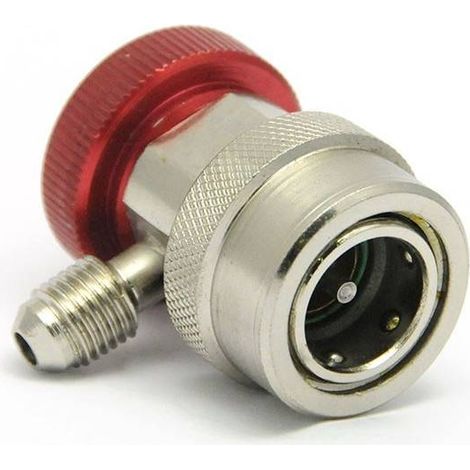 Multitanks – Raccord rapide haute pression 1/4 SAE mâle – Fluide R134A – Connexion rapide anti-fuite – Pour climatisation automobile