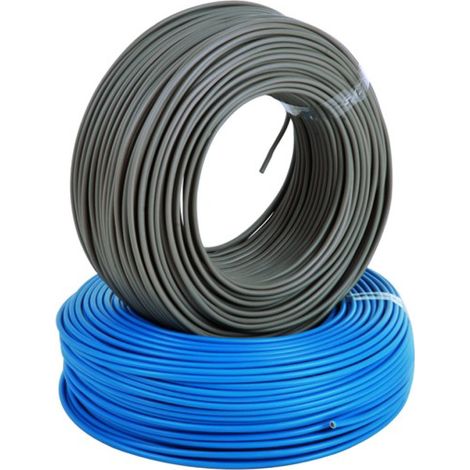 CAVO UNIFILARE ANTIFIAMMA - 4 MMQ GIALLO/VERDE - 100 metri
