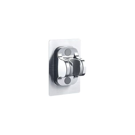 Support pommeau de douche Angle Réglable 12cm Panneau Surdimensionné Adhésif Fort (1/5)
