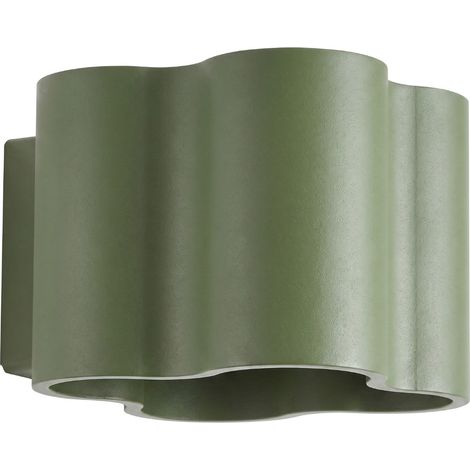 Applique OVIO verde oliva alluminio 1xG9 12cm Sollux (1/5)
