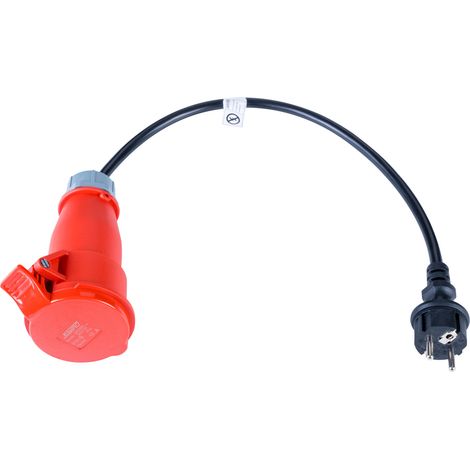 Adaptateur AKYGA CEE 7/7 5 broches 16 A AK-SC-E06 (1/4)