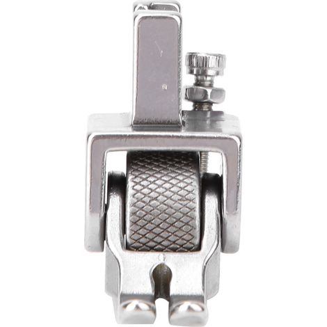 Pied-de-biche plat réglable à molette torsadée pour matériaux épais - Accessoires pour machines à coudre
