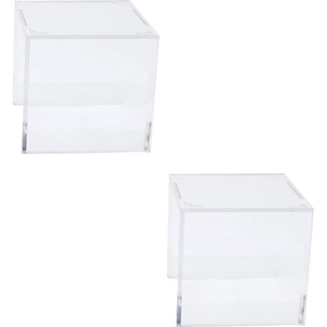 2 Pièces Support De Baseball Acrylique Présentoirs Acrylique Stands pour Affichage Baseball Vitrine l Vitrine Cube Affichage l Présentoir Fan De l (1/5)