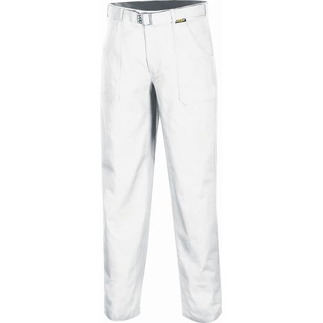 Arbeitshose Bundhose 290 g/m² weiß Größe 102 (1/4)