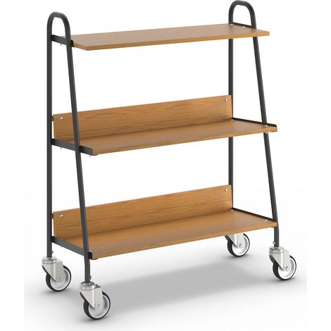 FRANKEL kaiserkraft, Chariot de classement avec 2 tablettes, L (1/5)