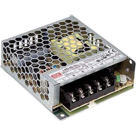 Fuente de alimentación conmutada - 1 salida - 50 w - 24 v - malla metálica - para equipos tecnológicos (ite) - sólo para el uso profesionial