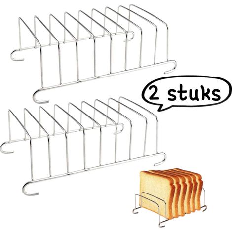 Grille de cuisson et de cuisson vapeur carrée en acier inoxydable pour grille pain couleur argentée (1/5)