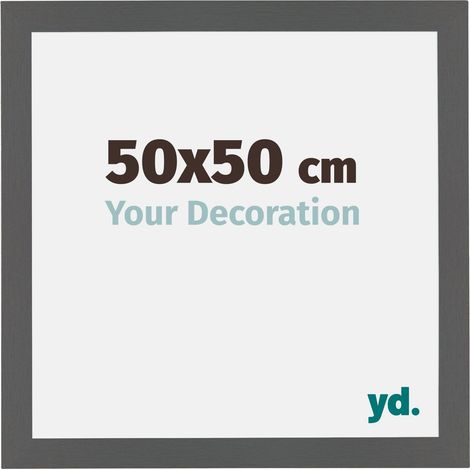 Cadre Puzzle 50x50 cm - cm - Anthracite - MDF - Mura. (1/5)