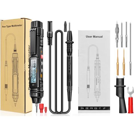 A3005 Professionelles intelligentes Digitalmultimeter, Sensorstift, Phasenfolgetester, berührungsloses Voltmeter