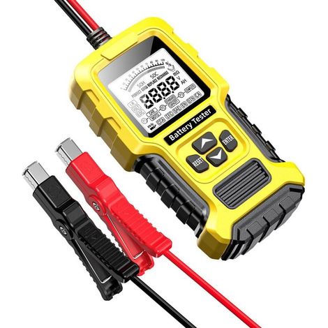 Testeur de batterie 12V 24V testeur batterie voiture Test pour Batteries 100-2000 CCA (1/5)