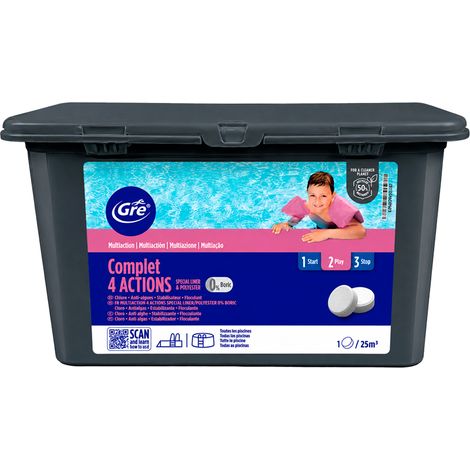 GRE Complet 4 Acciones Tabletas 250 g 1 kg – 76039NB