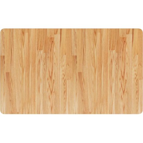 Comptoir de salle de bain Marron clair 100x60x1,5cm Bois traité