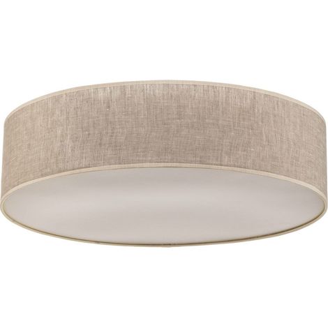 [GEBRAUCHT] B-Ware Eko Light Deckenleuchte Leano Hängeleuchte Lampe Leuchte E27 Grau Rund Leinen966