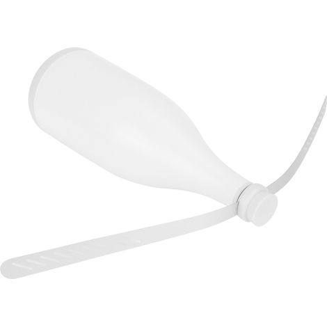 Répulsif à mouches multifonctionnel en forme d'éventail / Ventilateur anti-mouches rotatif à 360 degrés, livré sans pile. (1/5)