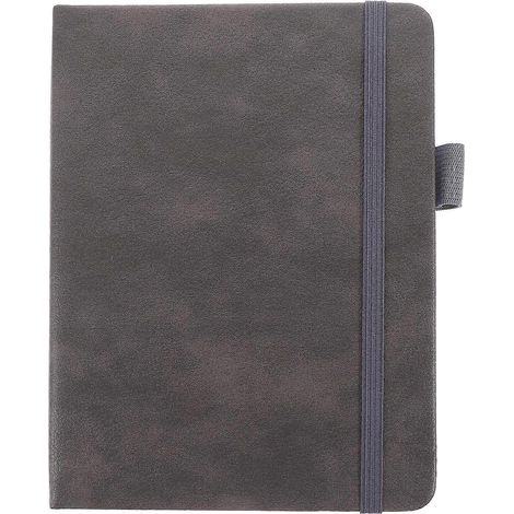 Carnet d'adresses, petit carnet de contacts, répertoire téléphonique, organisateur d'adresses pour numéros de téléphone-15.50X12.00X1.00CM-Black  Grey